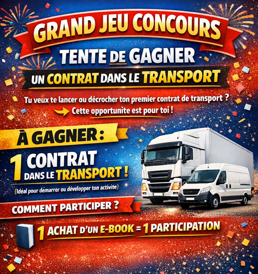 🎉Jeux concours gagné un contrats🎉